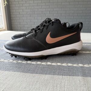 Nike Roshe G Tour Women Sz 9 Golf Shoes Black/Bronze AR5581-001